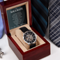 To My Soulmate | Men's Openwork Watch