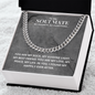 To My Soulmate | Cuban Link Chain