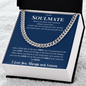 To My Soulmate | Cuban Link Chain