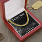 To My Son | Cuban Link Chain Necklace