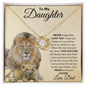 To My Daughter | Old Lion Love Knot Necklace