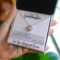 To My Beautiful Granddaughter | Love Knot Necklace