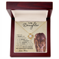 To My Daughter | Old Lioness Love Knot Necklace