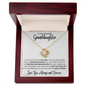 To My Beautiful Granddaughter | Love Knot Necklace