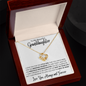 To My Beautiful Granddaughter | Love Knot Necklace