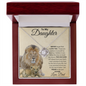 To My Daughter | Old Lion Love Knot Necklace
