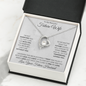 To My Beautiful Future Wife | Forever Love Necklace