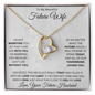 To My Beautiful Future Wife | Forever Love Necklace