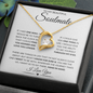To My Beautiful Soulmate |One Wish Forever Love Necklace