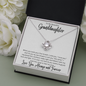 To My Beautiful Granddaughter| Love Knot Necklace