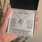 To My Beautiful Future Wife | Love Knot Necklace