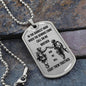 Call On Me Brother | Veteran Dog Tag Necklace