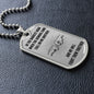 Soldiers Dog Tag | Call On Me Brother