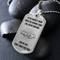 Soldiers Dog Tag | Call On Me Brother