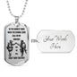 Call On Me Brother | Veteran Dog Tag Necklace