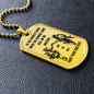 Call On Me Brother | Veteran Dog Tag Necklace