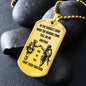 Call On Me Brother | Veteran Dog Tag Necklace