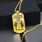 Call On Me Brother | Veteran Dog Tag Necklace