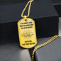 Soldiers Dog Tag | Call On Me Brother