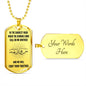 Soldiers Dog Tag | Call On Me Brother