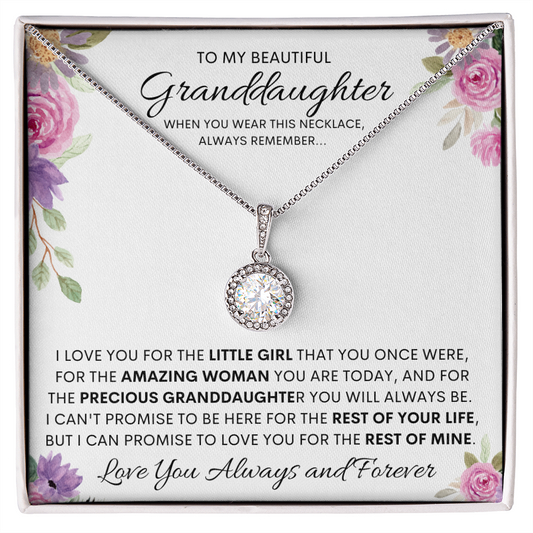 To My Beautiful Granddaughter | Eternal Hope Necklace