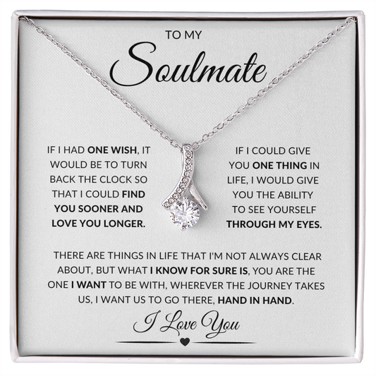 To My Soulmate | Alluring Beauty Necklace