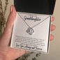 To My Beautiful Granddaughter| Love Knot Necklace